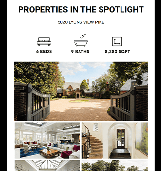 Newsletter example highlighting the Real Estate Grab Bag